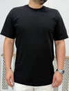 Siyah Bisiklet Yaka Basic T-shirt T0020