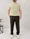 Taş Rengi Triko T-shirt T0029