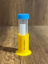 50 ml Falkon Santrifüj Tekli Deney Tüpü Standı (3 ADET GÖNDERİLİR - Sarı) (Tüp görsel amaçlıdır)
