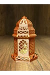 Hoş Geldin Ramazan Kandili (pilli mumlu)(14 cm)