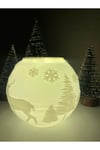 Noel Temalı Küre Mumluk (Mumlar Dahil Değildir)