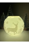 Noel Temalı Küre Mumluk (Mumlar Dahil Değildir)