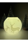 Noel Temalı Küre Mumluk (Mumlar Dahil Değildir)