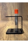 Siyah 8'li Kan Alma Tüp Standı Tüp Sporu (16 * 100MM IÇİN UYUMLU)(Z FORM)