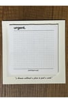 Urgent Planer- (Acil Planlayıcı ) Minimalist Bloknot