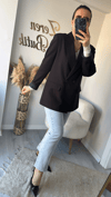 ACI KAHVE BLAZER CEKET