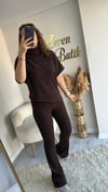 BALIKÇI YAKA  FİTİLLİ ÖRME TAKIM