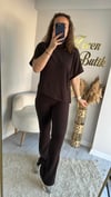 BALIKÇI YAKA  FİTİLLİ ÖRME TAKIM