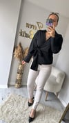 BELDEN BAĞLAMALI GÖMLEK