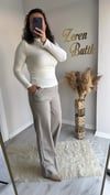 BELİ LASTİKLİ BOL PAÇA PANTOLON