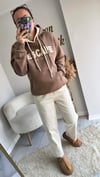 ÇİFT KAPÜŞONLU ŞARDONLU SWEAT