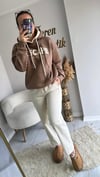 ÇİFT KAPÜŞONLU ŞARDONLU SWEAT