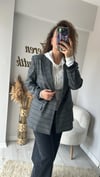 DESENLİ BLAZER CEKET