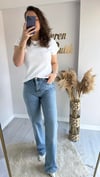 FLARE DENİM PANTOLON