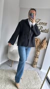 İÇİ POLARLI DEVRİK YAKA CEKET
