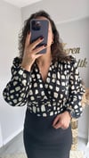 KRUVAZE ŞİFON CROP BLUZ