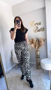 LEOPAR DENIM PANTOLON