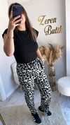LEOPAR DENIM PANTOLON