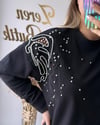 OMUZU TAŞLI SWEAT