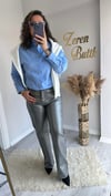 PARLAK STRAİGHT PANTOLON