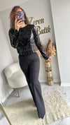 PUL PAYET CROP BLUZ