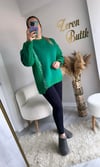 TRİKO DETAYLI SWEAT