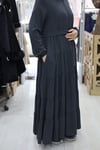KAT KAT MODELLİ FERMUARLI YENİ SEZON FERACE