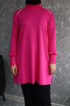 triko tunik mavi