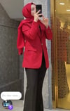Yeni Sezon Blazer Ceket Dabıl Kumaş İçi Astarlı 