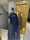 ZÜMRANUR MARKA ÜSTÜ TÜL İÇİ ASTARLI FERACE