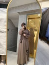 ZÜMRANUR MARKA ÜSTÜ TÜL İÇİ ASTARLI FERACE