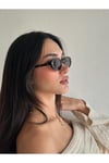Cat Eye Kahverengi Seldom Uv400 Organik Cam Küçük Çekik Yeni Sezon Güneş Gözlüğü