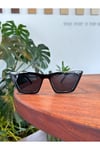 Cat Eye Siyah Çekik Güneş Gözlüğü Unisex Retro Model Kılıf Ve Bez Hediyeli