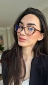 Diana Leopar Cat Eye Slim İnce Çerçeveli Hafif Mavi Işık Korumalı Gözlük | 50 Ekartman |