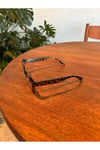 Echo Kalın Leopar CAt Eye Köşeli Trend Unisex MAvi Işık korumalı ekran okuma gözlüğü