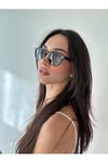 Erba Siyah Unisex Güneş Gözlüğü Trend Klasik Model Kadın Erkek Gözlük Uv400 Tam Koruma