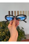 Leon Cat Eye Klasik Retro Siyah Popüler Mavi Işık Korumali Blue Block Şeffaf Gözlük