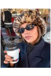 Leon Siyah Cat Eye Retro Popüler Güneş Gözlüğü Oval Trend 2025