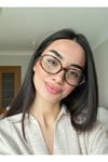 Lille Oval Elips Trend Model Mavi Işık Korumalı Gözlük 58 18 145