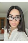 Lille Oval Elips Trend Model Mavi Işık Korumalı Gözlük 58 18 145