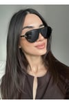 Marcus Siyah Pilot Güneş Gözlüğü Unisex Popüler Model Gözlük Damla Modeli Uv400 Korumalı Hafif