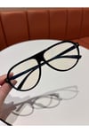 Marcus Siyah Pilot Mavi Işık Korumalı Unisex Popüler Model Optik Cam Uyumlu Gözlük Damla Modeli