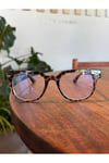 Miracle Köşeli Oval Unisex Mavi ışık korumalı 50 ekartman Optik cam takılabilen Gözlük