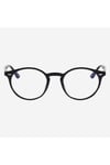 Round Yuvarlak Siyah Unisex Kadın Erkek Mavi Işık Korumalı Gözlük| optik uyumlu