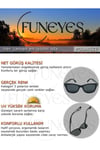 Siyah Çocuk Güneş Gözlüğü (WAYFARERMODELİ) 2-8 Yaş Polarize %100 Uv Korumalı Çocuk Güneş Gözlüğü