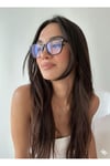 Siyah Wayf MAvi Işık Korumalı cam değişebilir siyah gözlük KAdın Erkek unisex Blue Block