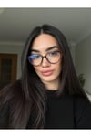 Tokyo Cat Eye Leopar Desenli Mavi Işık Korumalı Gözlük Popüler Model Hafif( Metal Menteşeli)