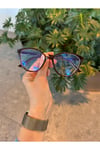 Victoria Kahverengi Cat Eye Mavi Işık Korumalı Blue Block Gözlük ( Küçük -Orta boy )