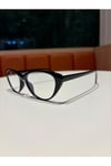 Zürih Küçük Cat eye 46 Ekartman Metal Menteşeli Mavi Işık korumalı Gözlük