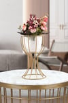 Anafor Saksılık Eskitme 25 Cm Şeffaf Saksı